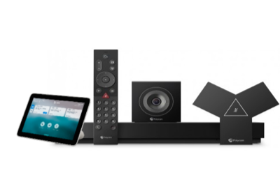 Poly G7500 Kit with EagleEye Cube USB Camera and Poly TC8 (Touch Control), including one year phone support service